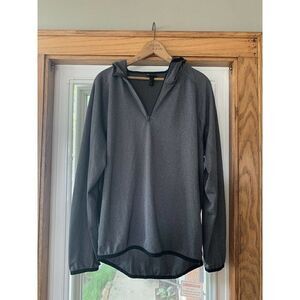 Men’s Zella Athletic 1/2 Zip Pullover with Hood M